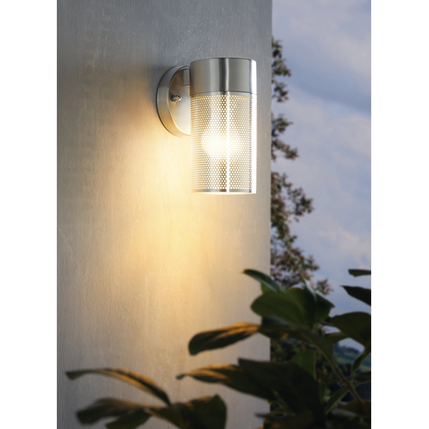 Eglo 98741 - Ulkoseinävalaisin FANTECOLO 1xE27/28W/230V