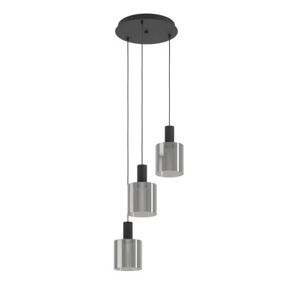 Eglo 98754 - Kattokruunu narulla GOROSIBA 3xE27/40W/230V