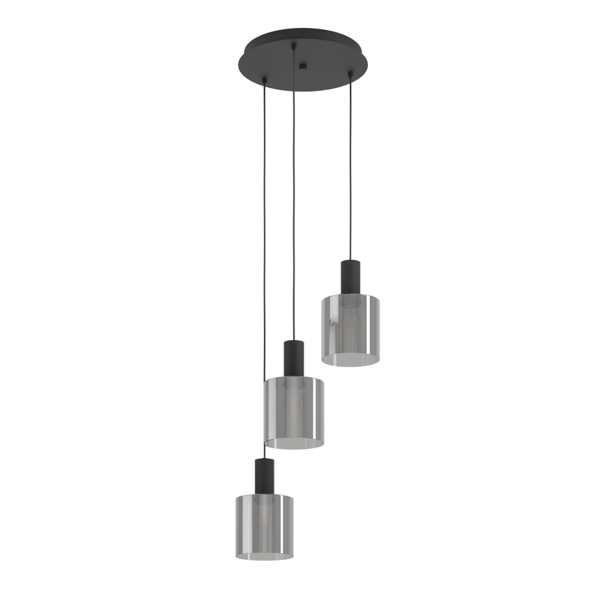 Eglo 98754 - Kattokruunu narulla GOROSIBA 3xE27/40W/230V