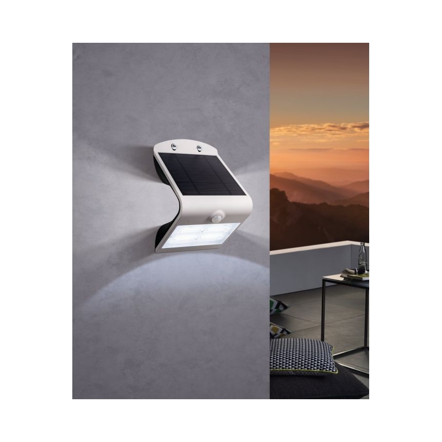 Eglo - Aurinkokennovalo anturilla LED/3,2W/3,7V 2000 mAh IP54