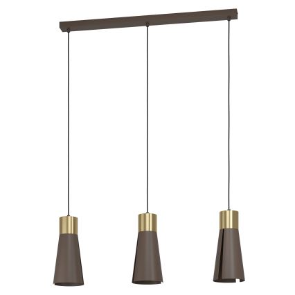 Eglo - LED Kattokruunu johdossa 3xGU10/4,5W/230V