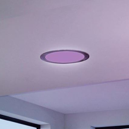 Eglo - LED-himmennettävä kylpyhuoneen upotettava alasvalaisin LED/16,5W/230V IP44 ZigBee halkaisija 21,6 cm