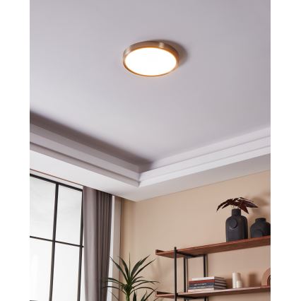 Eglo - LED Himmennettävä kylpyhuoneen kattovalo LED/19,5W/230V 2700-6500K IP44 ZigBee