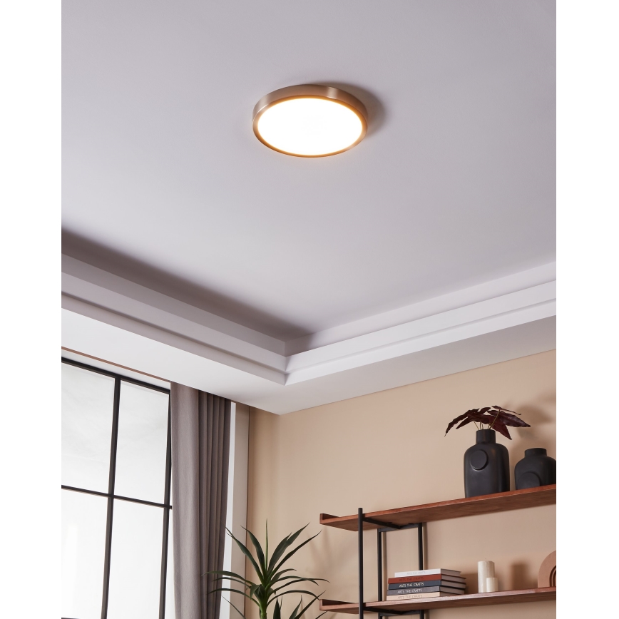 Eglo - LED Himmennettävä kylpyhuoneen kattovalo LED/19,5W/230V 2700-6500K IP44 ZigBee