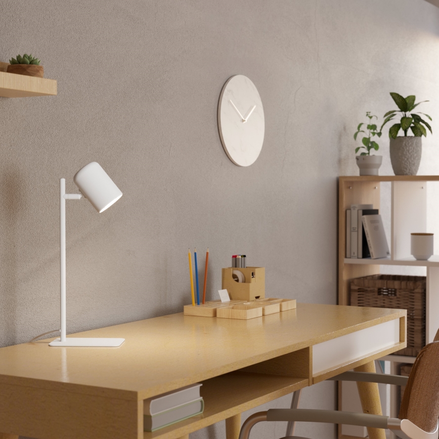 Eglo - LED-pöytälamppu 1xGU10/4,5W/230V valkoinen