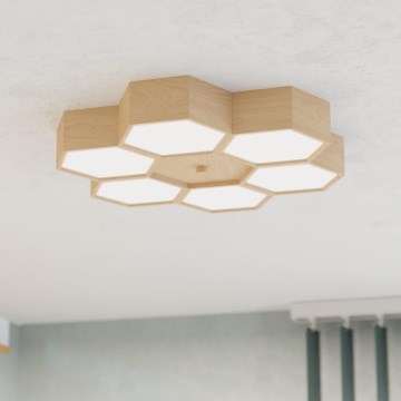Eglo 98863 - Kattovalaisin MIRLAS 6xE27/9W/230V