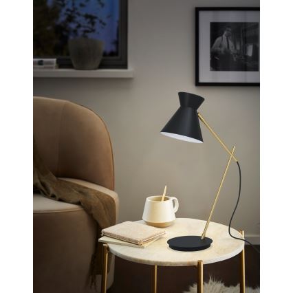 Eglo - Pöytälamppu 1xE27/10W/230V