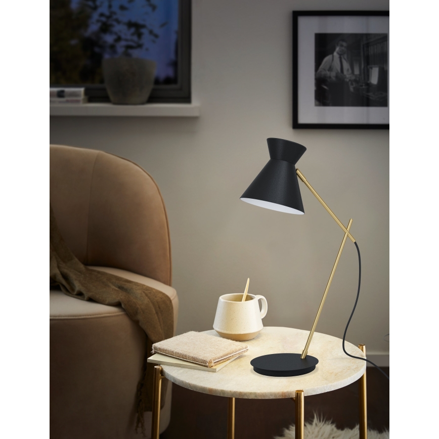 Eglo - Pöytälamppu 1xE27/10W/230V