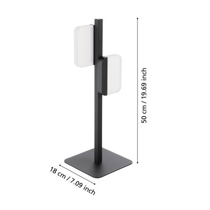 Eglo - LED-pöytälamppu 2xLED/4,5W/230V