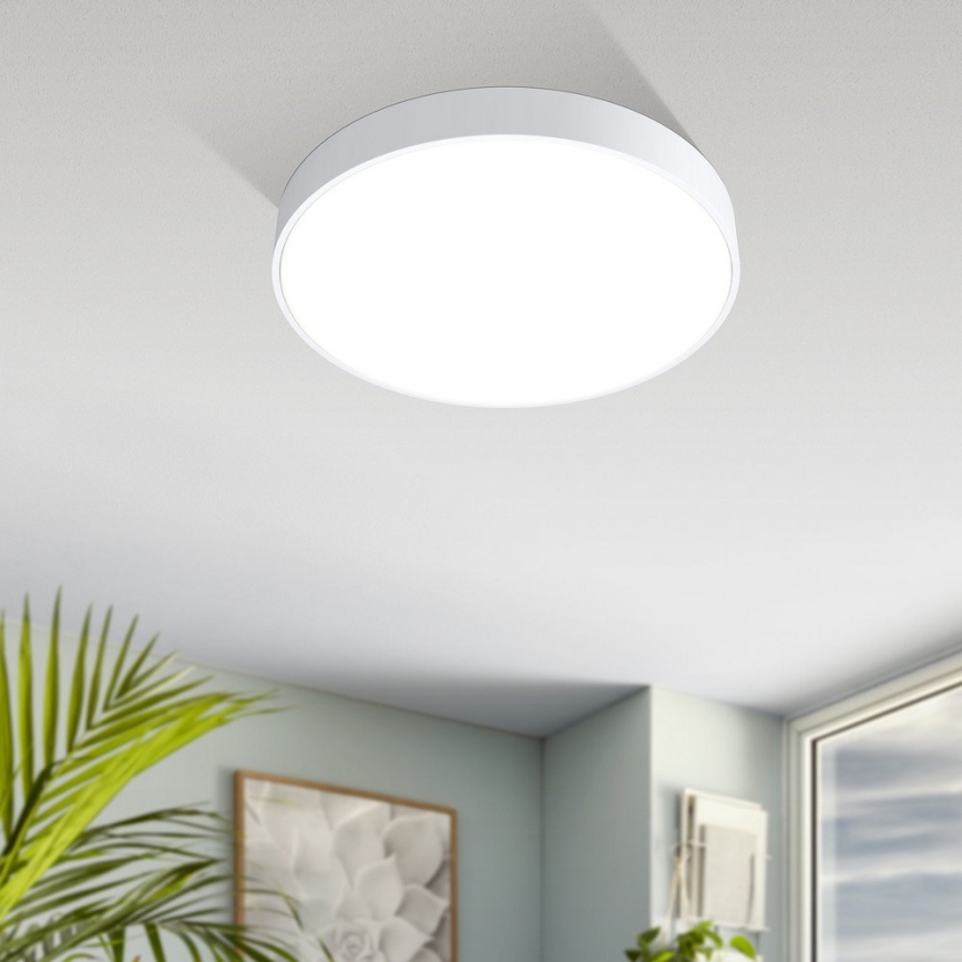Eglo 98891 - Himmennettävä LED-kattovalaisin ZUBIETA-A LED/18W/230V + kauko-ohjaus