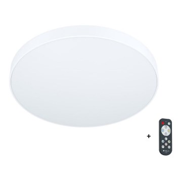 Eglo 98892 - Himmennettävä LED-kattovalaisin ZUBIETA-A LED/24W/230V + Kauko-ohjaus