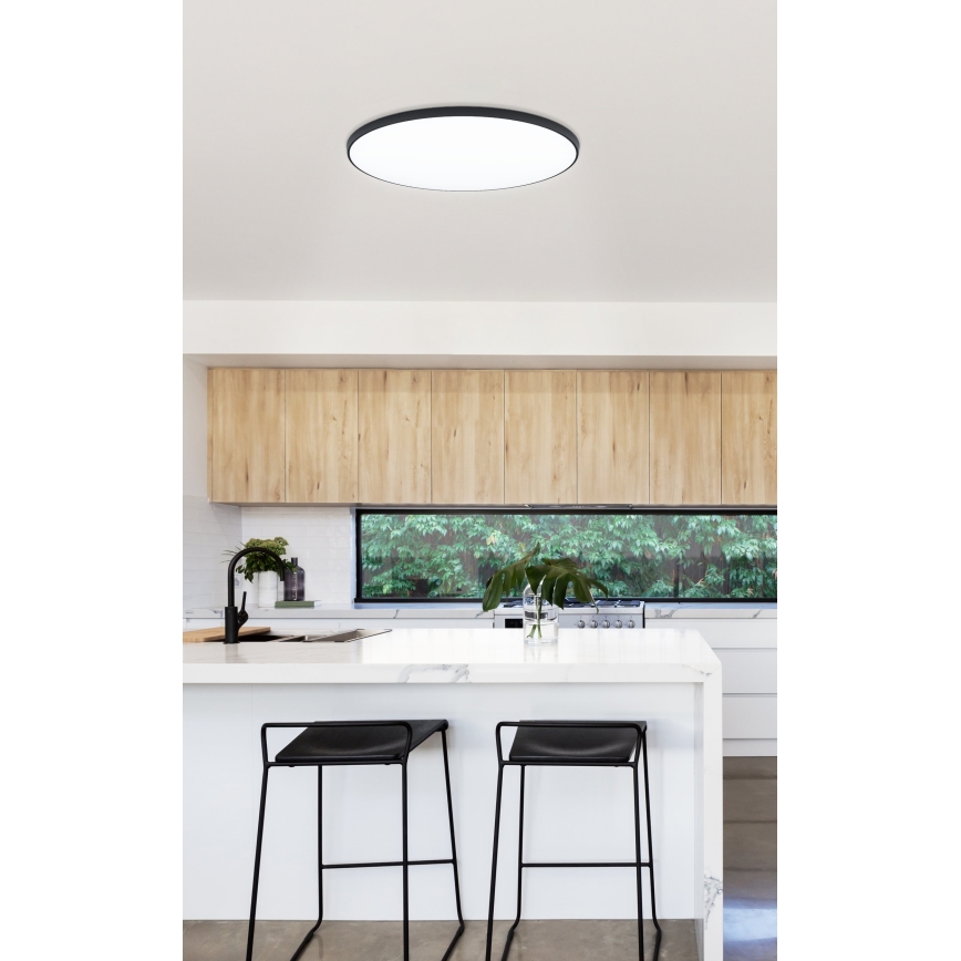 Eglo 98896 - Himmennettävä LED-kattovalaisin ZUBIETA-A LED/36W/230V + kauko-ohjaus
