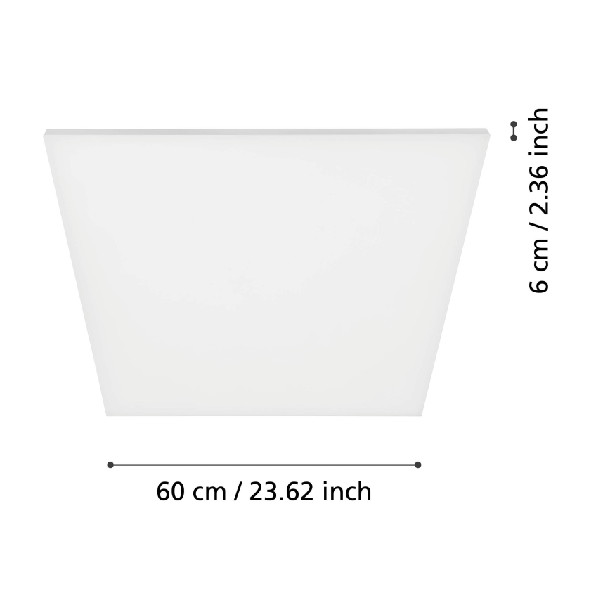 Eglo 98903 - LED-kattovalaisin TURCONA LED/33W/230V