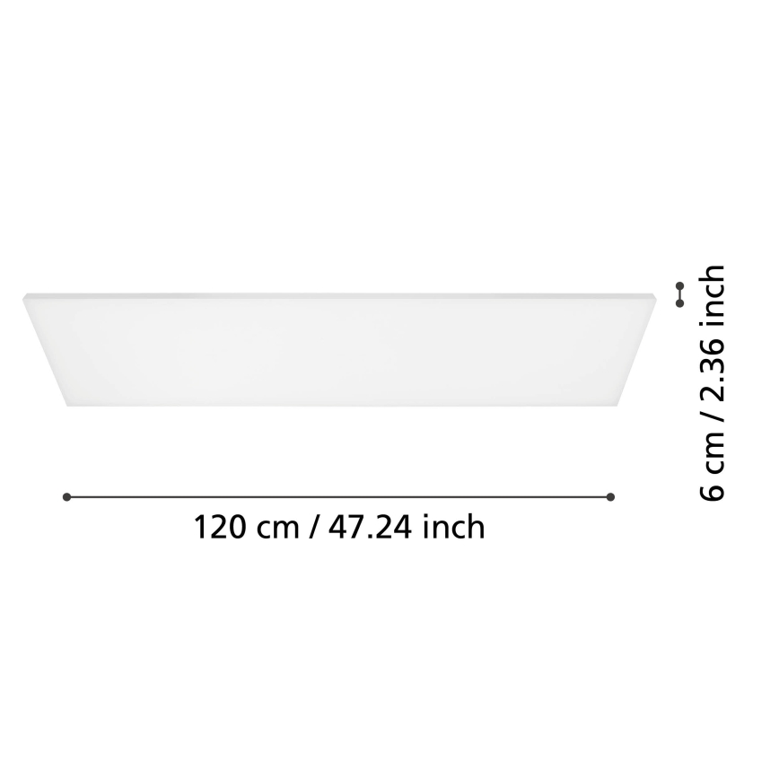 Eglo 98904 - LED-kattovalaisin TURCONA LED/33W/230V