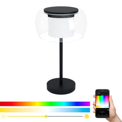 Eglo - LED RGB Himmennettävä pöytävalaisin BRIAGLIA-C LED/15W/230V