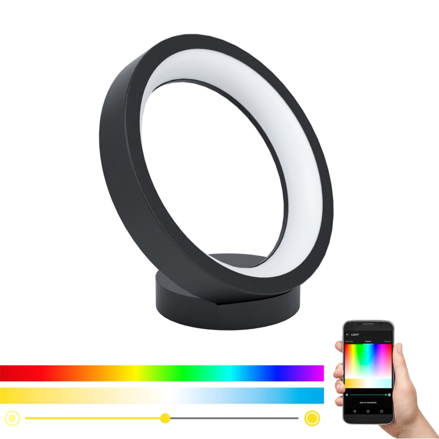 Eglo - LED RGB Himmennettävä pöytävalaisin MARGHERA-C LED/16W/230V