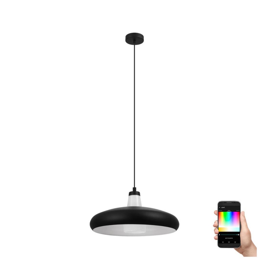 Eglo 99032 - LED RGB Himmentävä riippuvalaisin TABANERA-C 1xE27/9W/230V