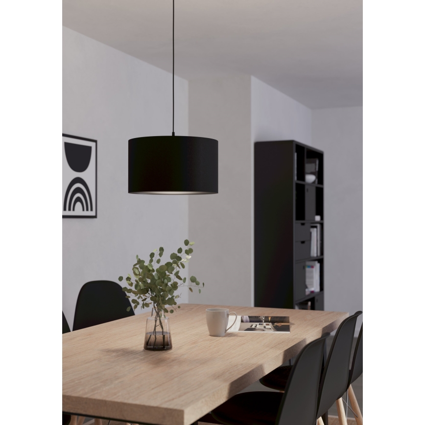 Eglo 99042 - Kattokruunu narulla MASERLO 1xE27/40W/230V