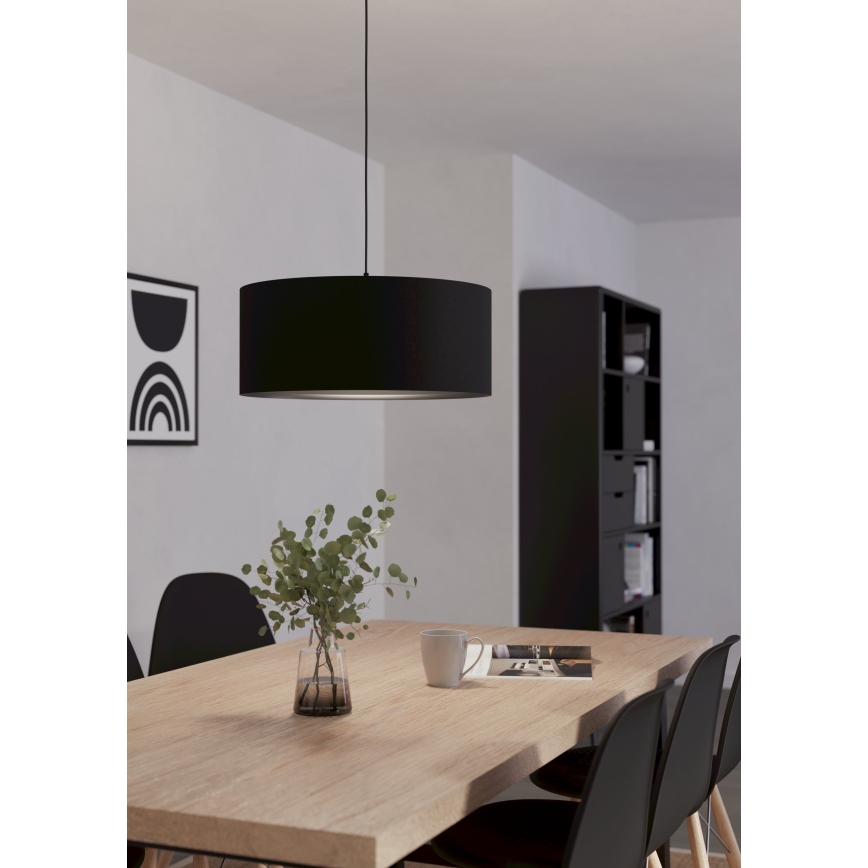 Eglo 99043 - Kattokruunu narulla MASERLO 1xE27/40W/230V