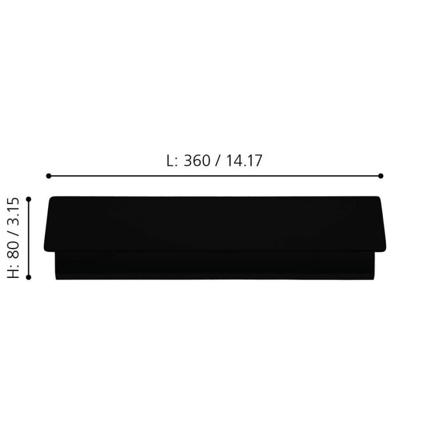 Eglo 99087 - LED-seinävalaisin ZUBIALDE LED/12W/230V