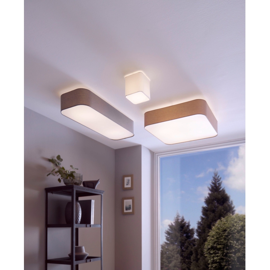 Eglo 99091 - Kattovalo PASTERI SQUARE 5xE27/25W/230V