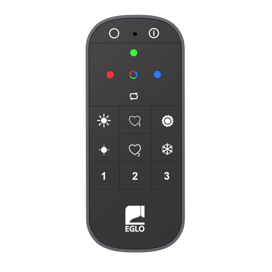 Eglo - Kaukosäädin 2xAAA Bluetooth ZigBee