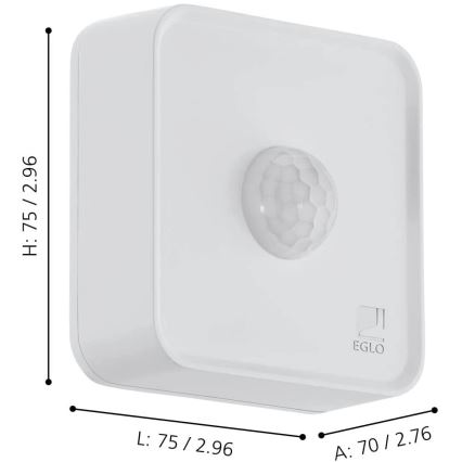 Eglo - Ulkoanturi Tuya IP44 ZigBee