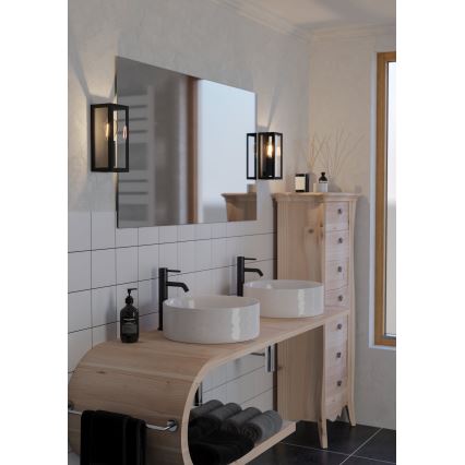 Eglo 99123 - Kylpyhuoneen seinävalaisin AMEZOLA 1xE27/60W/230V