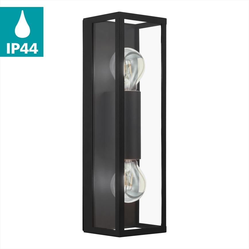 Eglo 99124 - Kylpyhuoneen seinävalaisin AMEZOLA 2xE27/60W/230V IP44