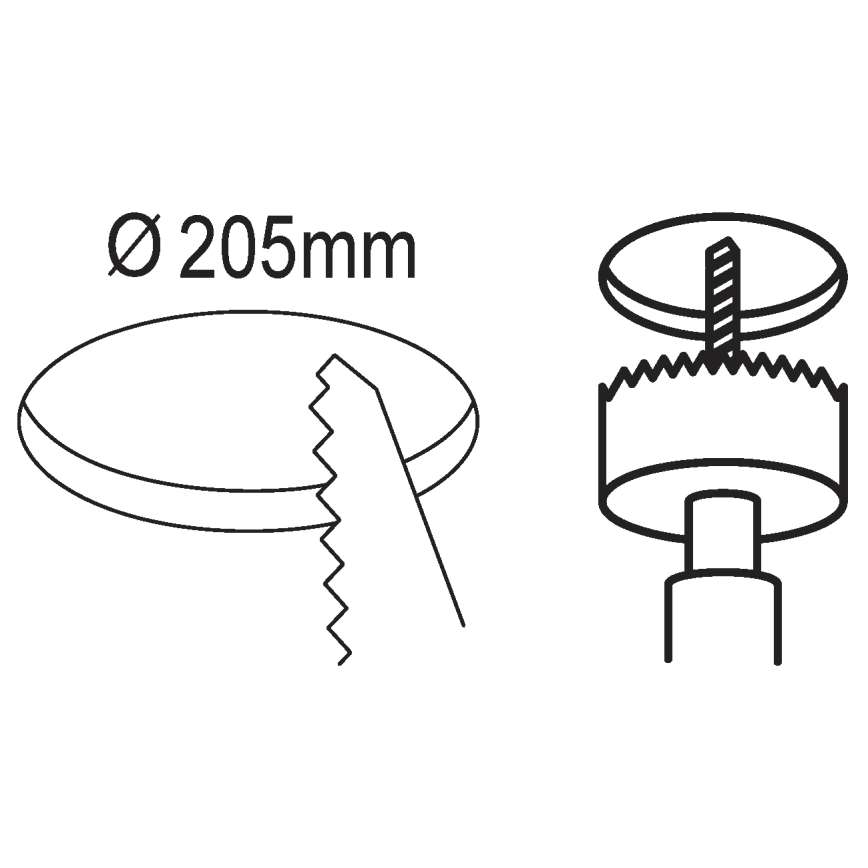 Eglo 99159 - Riippuva LED-kattovalaisin FUEVA 5 LED/16,5W/230V