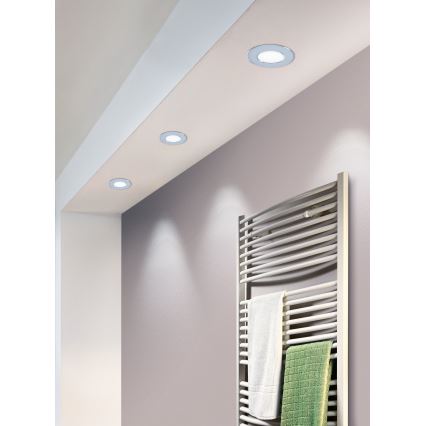 Eglo 99204 - LED-kattovalaisin kylpyhuoneeseen FUEVA 5 LED/2,7W/230V IP44