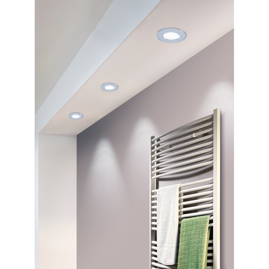 Eglo 99204 - LED-kattovalaisin kylpyhuoneeseen FUEVA 5 LED/2,7W/230V IP44