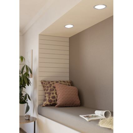 Eglo - LED-kylpyhuoneen alasvalaisin LED/10,5W/230V IP44 Ø 16,6 cm