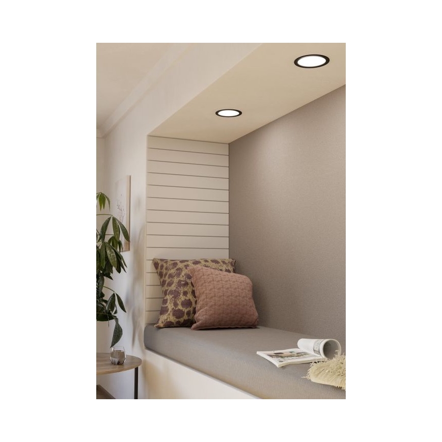 Eglo 99214 - LED-kattovalaisin kylpyhuoneeseen FUEVA 5 LED/10,5W/230V IP44