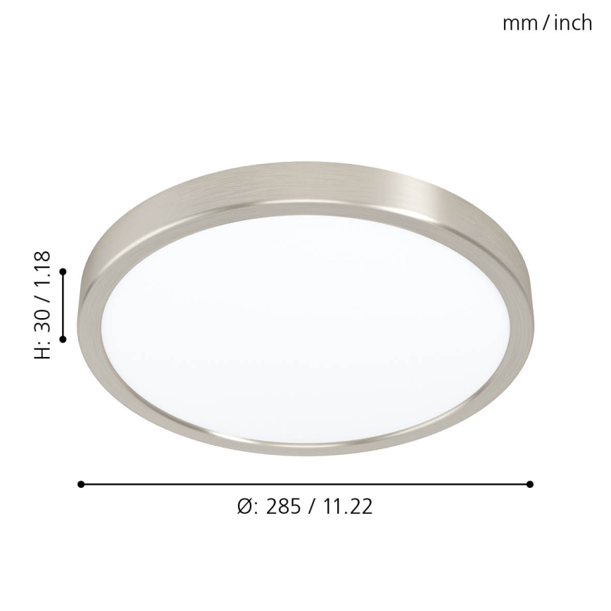 Eglo 99232 - LED-kattovalaisin FUEVA 5 LED/20W/230V