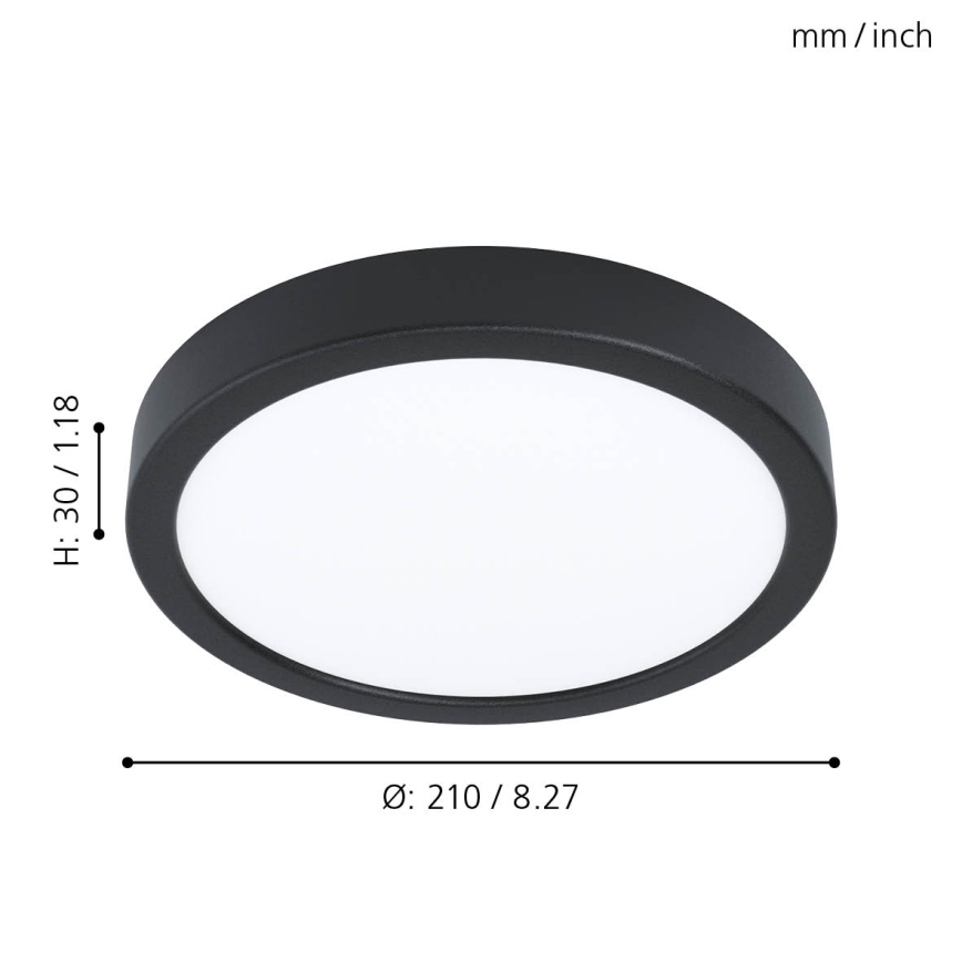 Eglo 99263 - Himmennettävä LED-kattovalaisin FUEVA 5 LED/16,5W/230V