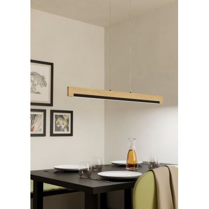 Eglo 99293 - Himmennettävä LED-kattokruunu narussa CAMACHO LED/25,5W/230V