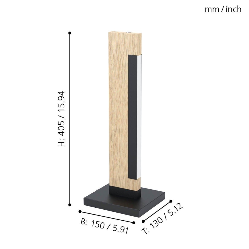 Eglo - Himmennettävä LED-pöytävalaisin LED/6,5W/230V