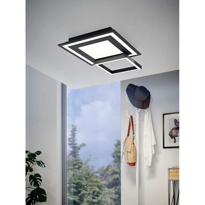 Eglo - Himmennettävä LED-RGB-kattovalaisin SAVATAEILA-C LED/20W/230V
