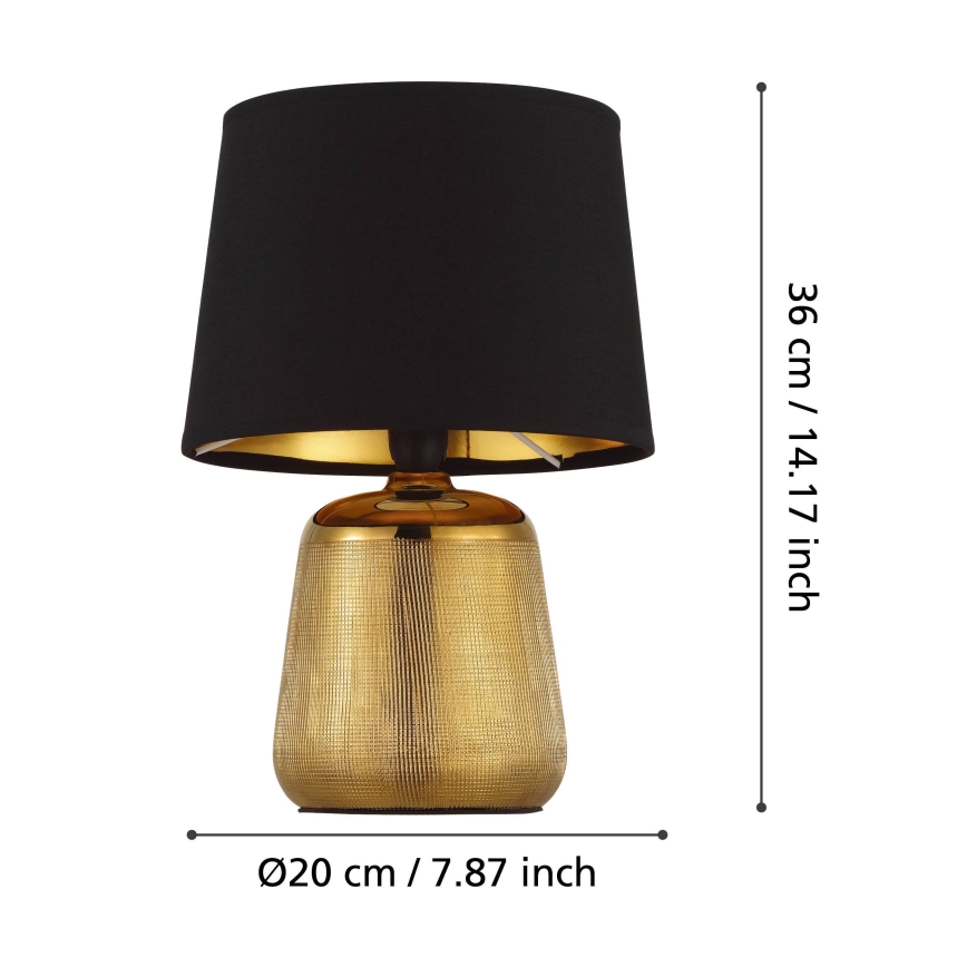 Eglo 99331 - Pöytävalaisin MANALBA 1xE14/40W/230V