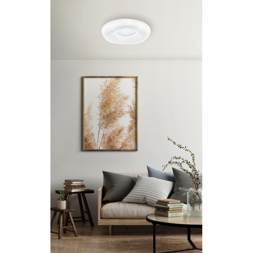 Eglo - Himmennettävä LED-kattovalaisin LED/18W/230V + kauko-ohjaus