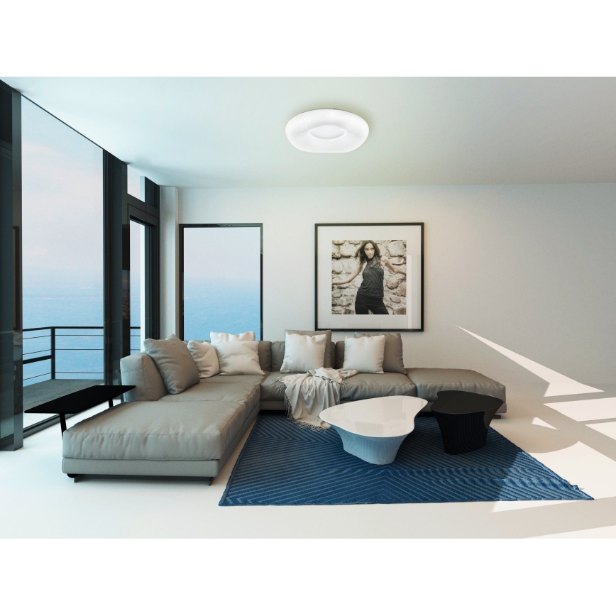 Eglo - Himmennettävä LED-kattovalaisin LED/18W/230V + kauko-ohjaus