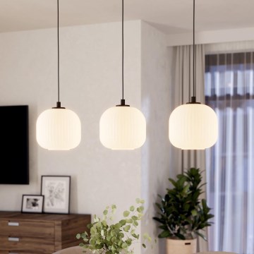 Eglo 99367 - Kattokruunu narulla MANTUNALLE 3xE27/40W/230V