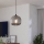 Eglo 99371 - Kattokruunu narulla MANTUNALLE 1xE27/40W/230V