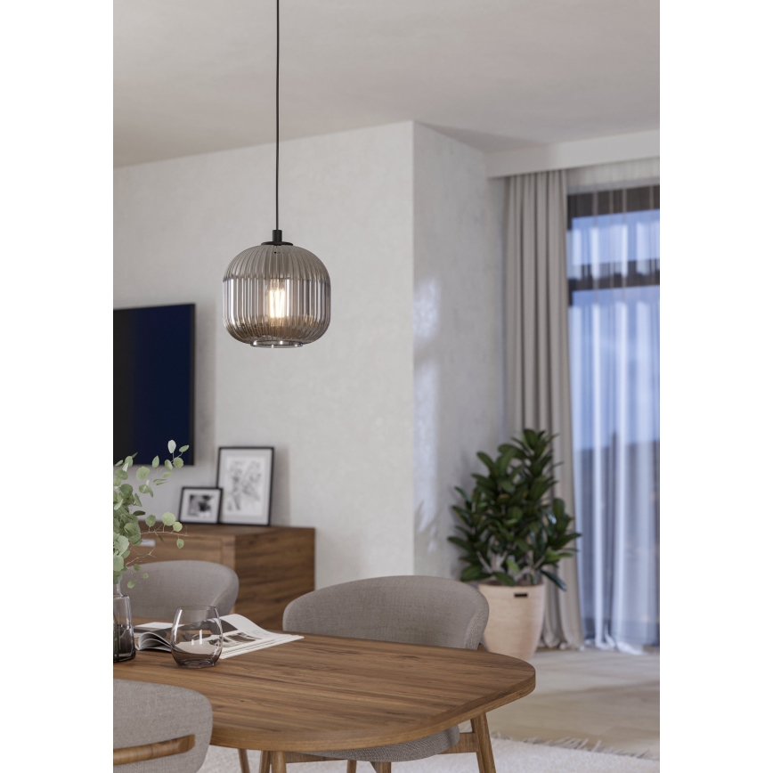 Eglo 99371 - Kattokruunu narulla MANTUNALLE 1xE27/40W/230V