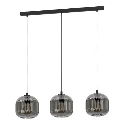 Eglo 99372 - Kattokruunu narulla MANTUNALLE 3xE27/40W/230V