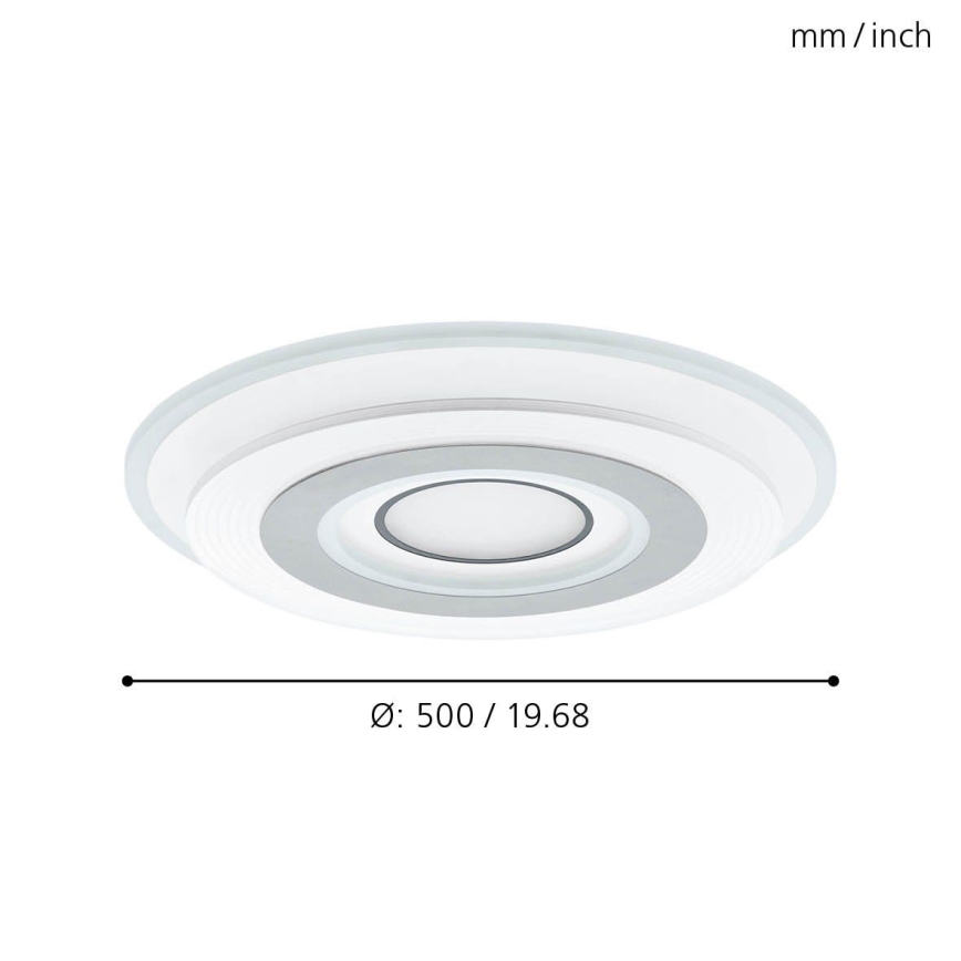 Eglo 99399 - LED-kattovalaisin REDUCTA 3xLED/16W/230V