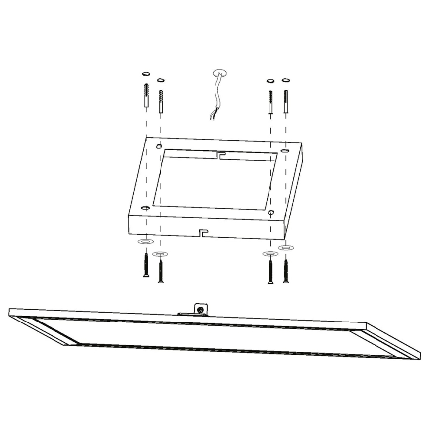 Eglo 99416 - Himmennettävä LED-RGBW-kattovalaisin SALOBRENA-C LED/20W/230V + Kauko-ohjaus