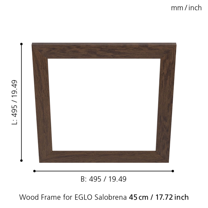 Eglo - Kehys valolle SALOBRENA 450x450 mm