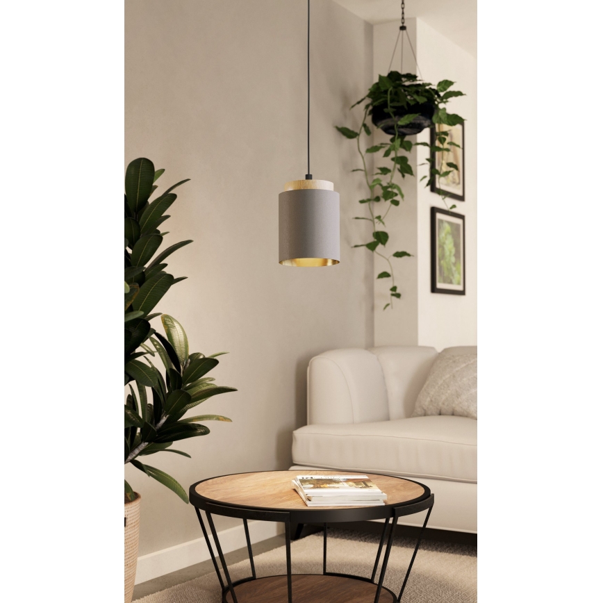 Eglo 99445 - Kattokruunu narulla ALBARIZA 1xE27/40W/230V